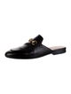Gucci Horsebit Accent Leather Mules
