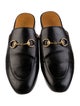 Gucci Horsebit Accent Leather Mules