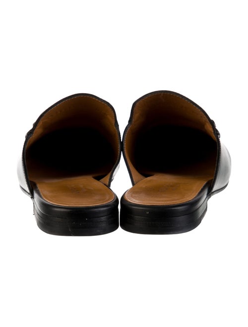 Gucci Horsebit Accent Leather Mules