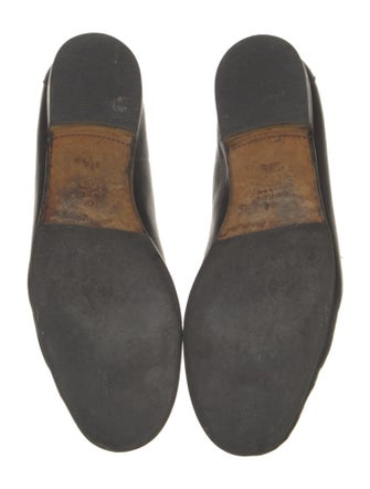 Gucci Horsebit Accent Leather Loafers