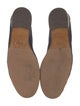 Gucci Horsebit Accent Suede Loafers
