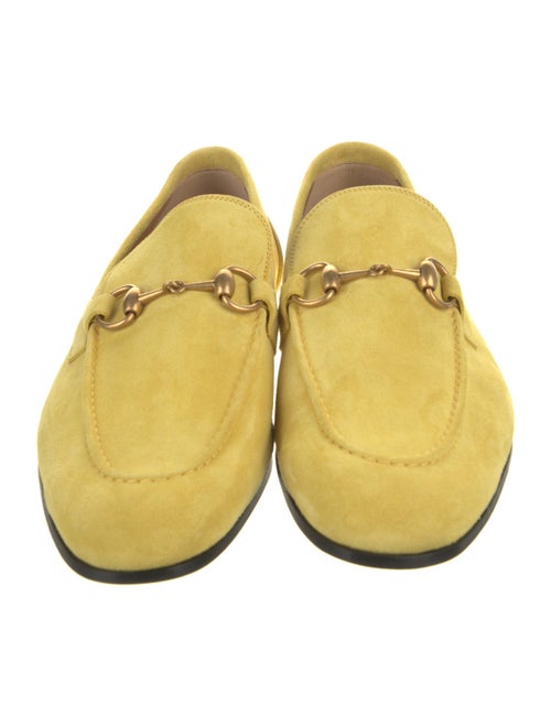 Gucci Horsebit Accent Leather Loafers