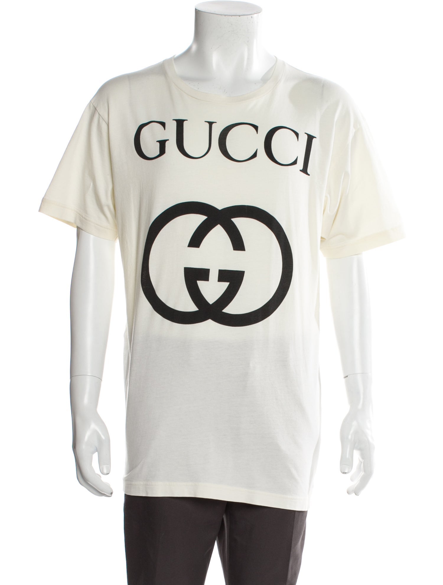 Gucci Interlocking G Logo Crew Neck T-Shirt