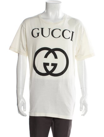 Gucci Interlocking G Logo Crew Neck T-Shirt