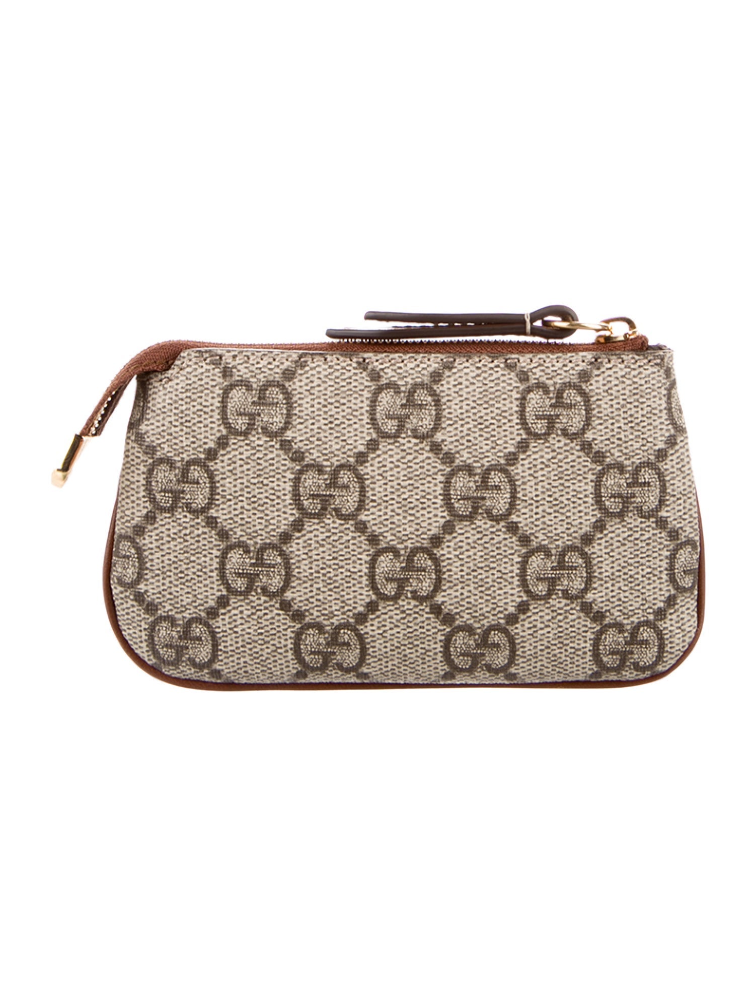 Gucci Pattern Print Wallet Keychain