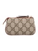 Gucci Pattern Print Wallet Keychain