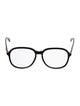 Gucci Web Accent Oversize Eyeglasses