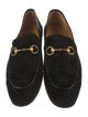 Gucci GG Logo Velvet Loafers