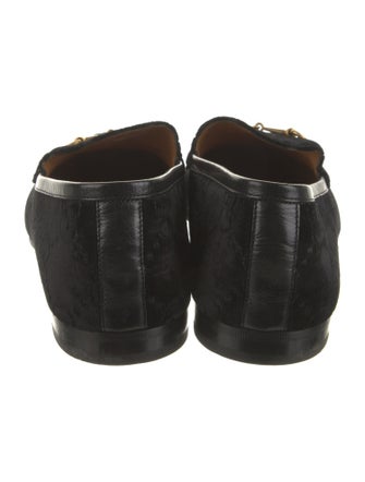 Gucci GG Logo Velvet Loafers