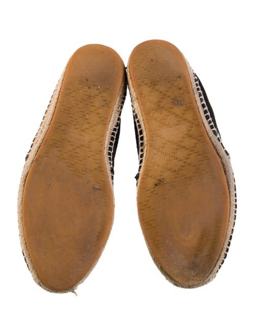 Gucci Microguccissima Pattern Suede Espadrilles