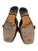 Gucci Double G Logo Leather Mules