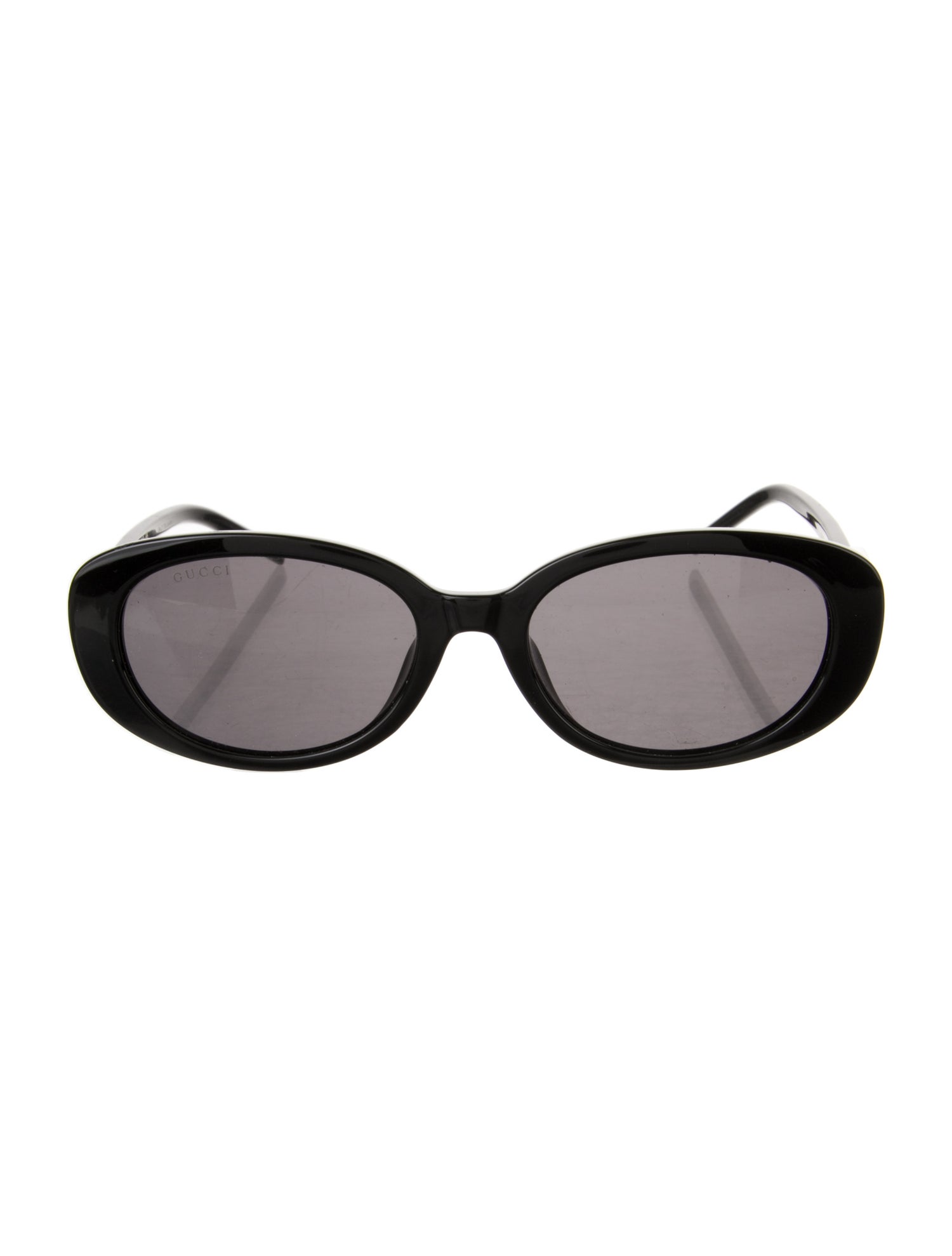 Gucci Double G Logo Round Sunglasses