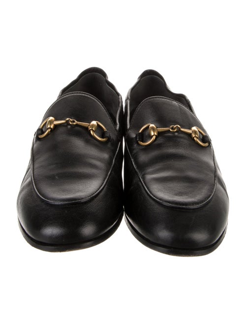 Gucci Horsebit Accent Leather Dress Loafers