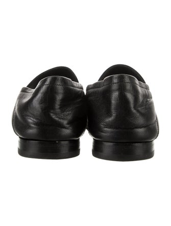 Gucci Horsebit Accent Leather Dress Loafers