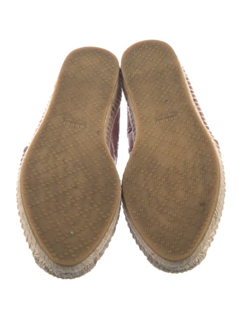 Gucci GG Signature Leather Espadrilles