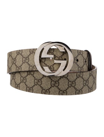 Gucci GG Supreme Canvas Belt Kit