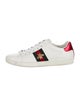Gucci Web Accent Leather Sneakers
