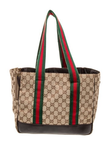 Gucci Totes GG Canvas Pet Carrier