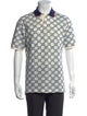 Gucci GG Logo Crew Neck Polo Shirt