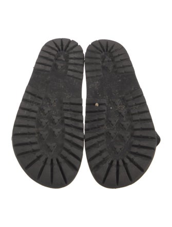 Gucci Web Accent Rubber Slides