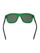 Gucci Interlocking G Logo Wayfarer Sunglasses