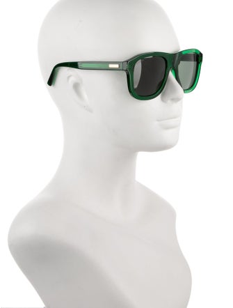 Gucci Interlocking G Logo Wayfarer Sunglasses