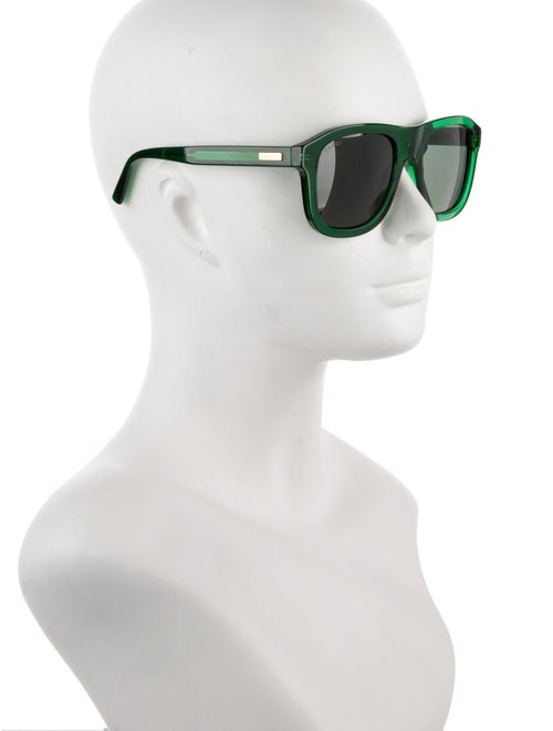 Gucci Interlocking G Logo Wayfarer Sunglasses