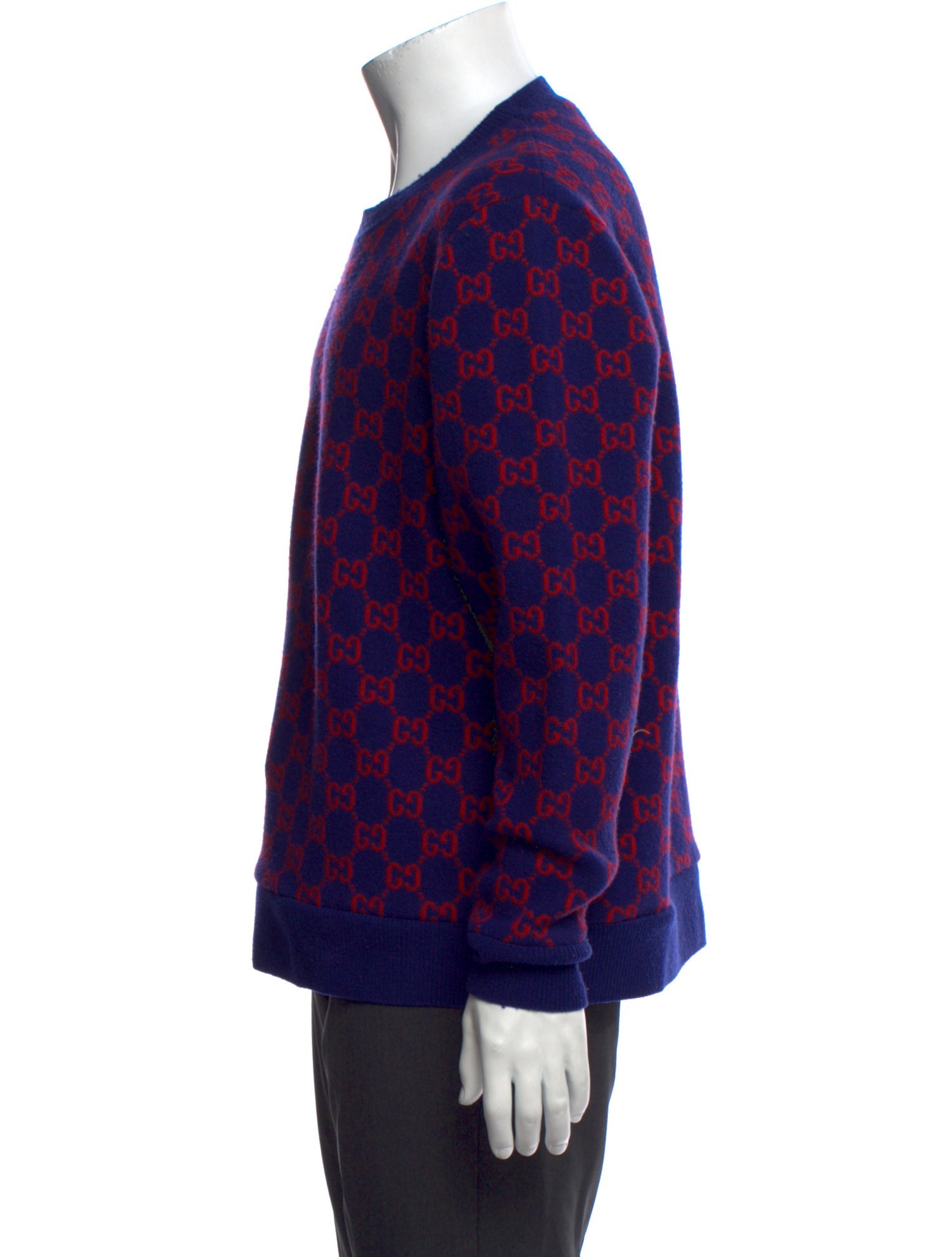 Gucci GG Logo Wool Pullover