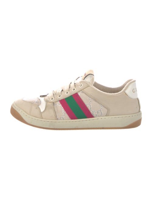 Gucci GG Logo Leather Sneakers