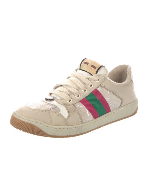 Gucci GG Logo Leather Sneakers