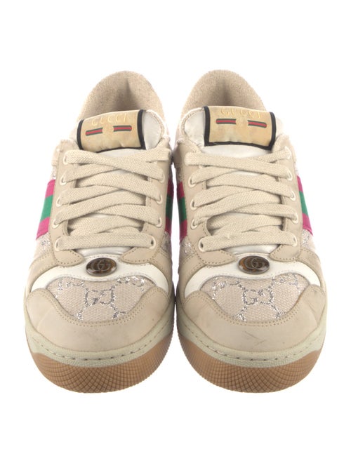 Gucci GG Logo Leather Sneakers
