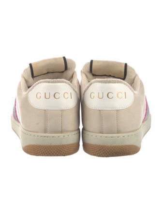 Gucci GG Logo Leather Sneakers