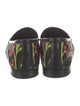 Gucci Horsebit Accent Floral Print Loafers