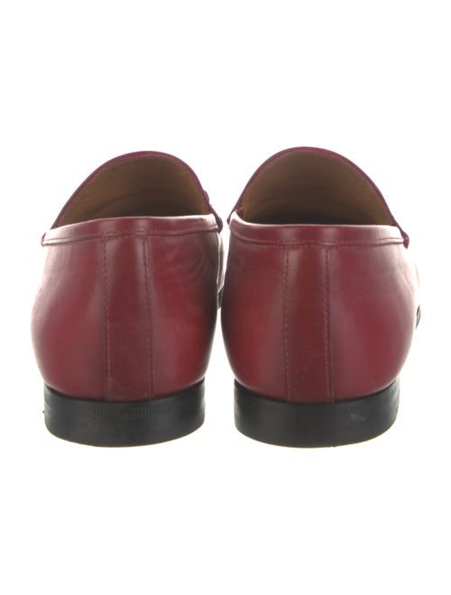 Gucci Horsebit Accent Leather Loafers