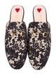 Gucci Horsebit Accent Lace Mules