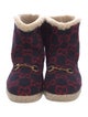 Gucci GG Logo Wool Boots