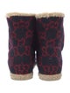 Gucci GG Logo Wool Boots