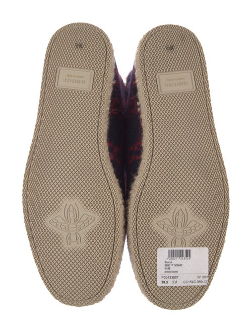 Gucci GG Logo Wool Boots