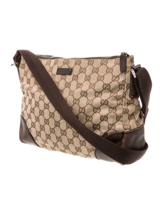 Gucci GG Canvas Messenger Bag