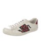 Gucci Web Accent Leather Sneakers