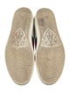 Gucci Web Accent Leather Sneakers