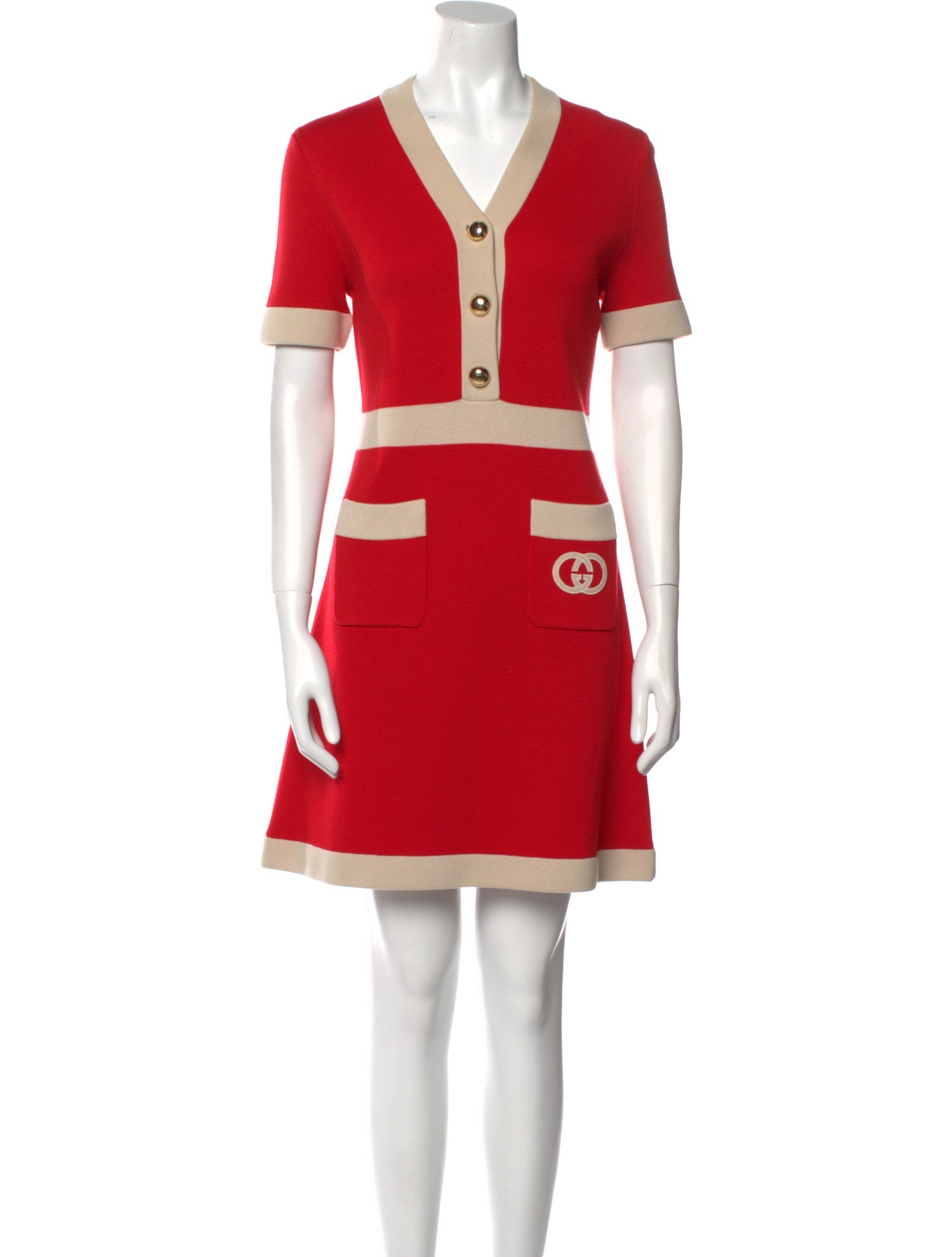Gucci Wool Mini Dress