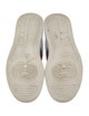 Gucci Web Accent Leather Sneakers