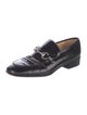 Gucci Horsebit Accent Patent Leather Loafers