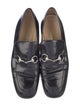 Gucci Horsebit Accent Patent Leather Loafers
