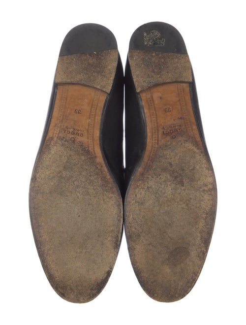 Gucci Horsebit Accent Leather Loafers
