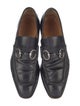 Gucci Horsebit Accent Leather Dress Loafers