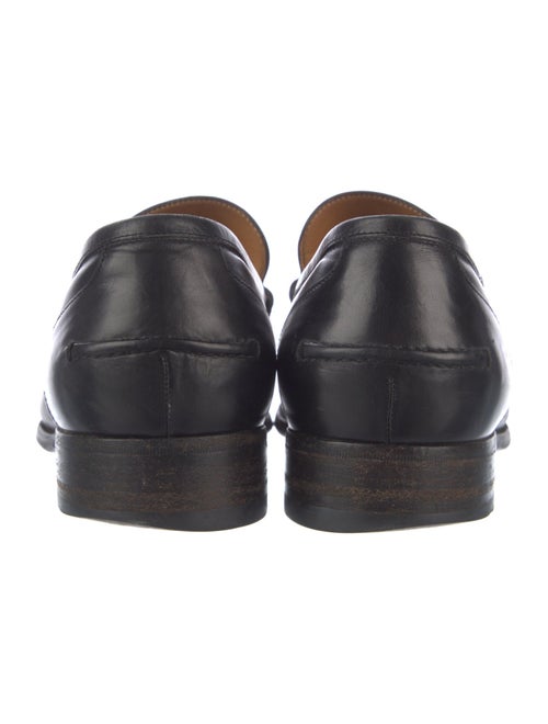 Gucci Horsebit Accent Leather Dress Loafers