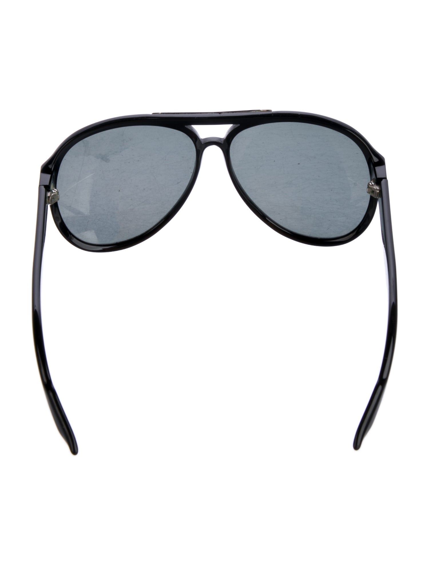 Gucci Web Accent Aviator Sunglasses