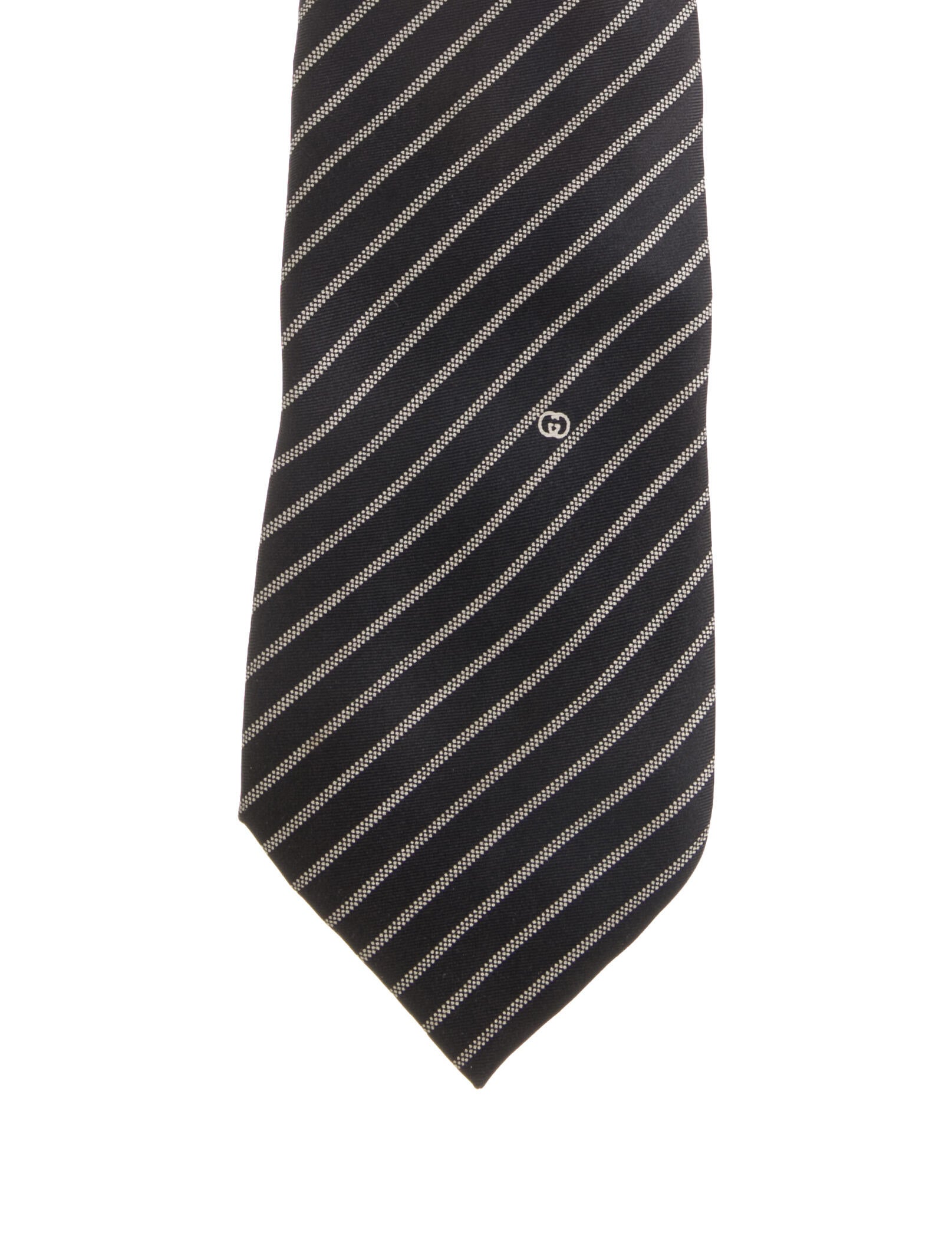 Gucci Pattern Print Silk Tie